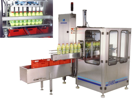 Automatic case packer for bottlers  EABD