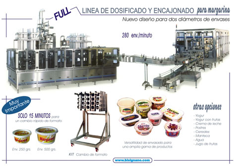 Linear filling and packaging machines for trays DLB
