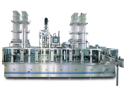 Linear filling and packaging machine for trays SIGMA MOTOR CORD